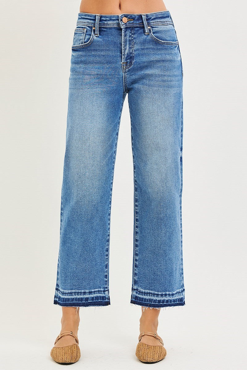 Risen Slouchy Cropped Boyfriend Jeans PGC21636 MEDIUM – Evie Marie's