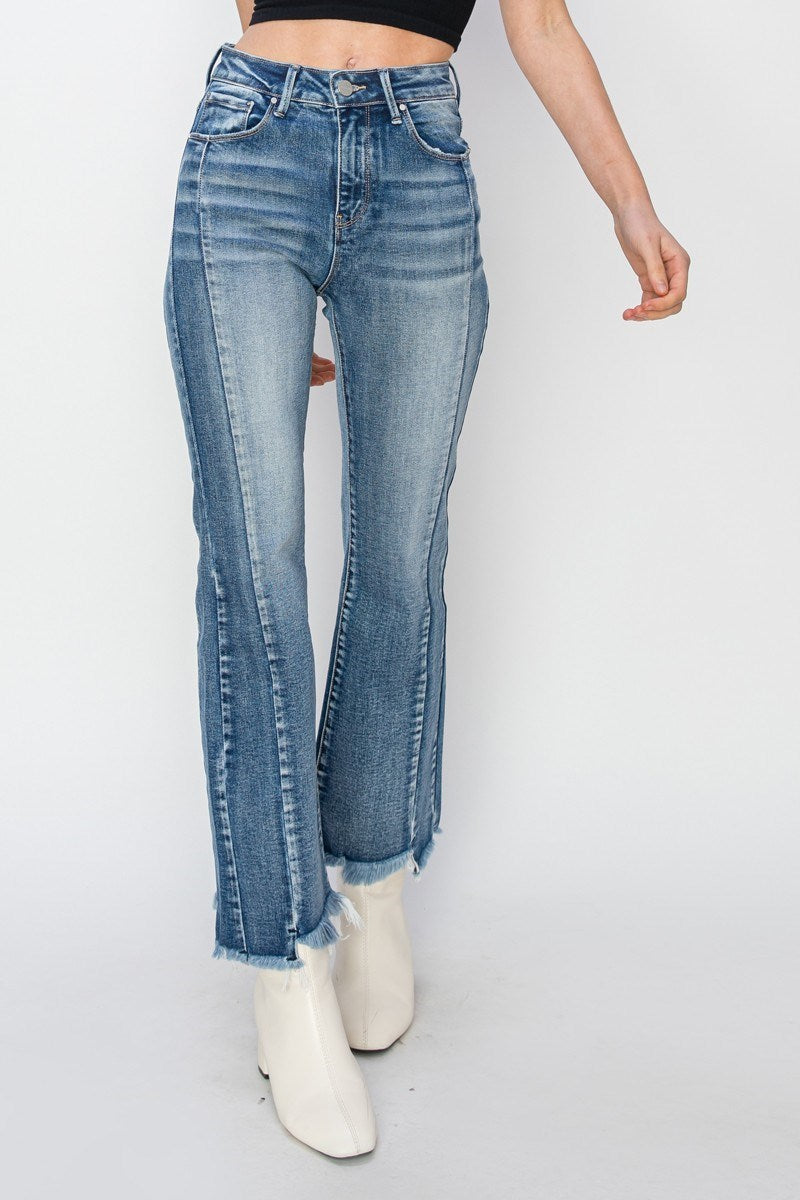 Risen Clara Ankle Flare Jeans