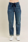 Judy Blue HW Vintage Wash Jogger