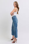 Judy Blue HW Utility Pockets Crop Wide 88904REG
