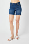 Judy Blue Sheldon Elastic Waist Shorts 150275