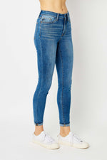 Judy Blue Dawna Cuffed Skinny Jeans