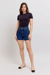 Judy Blue HW Tummy Control Shorts