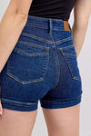 Judy Blue HW Tummy Control Shorts