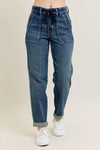Judy Blue HW Vintage Wash Jogger