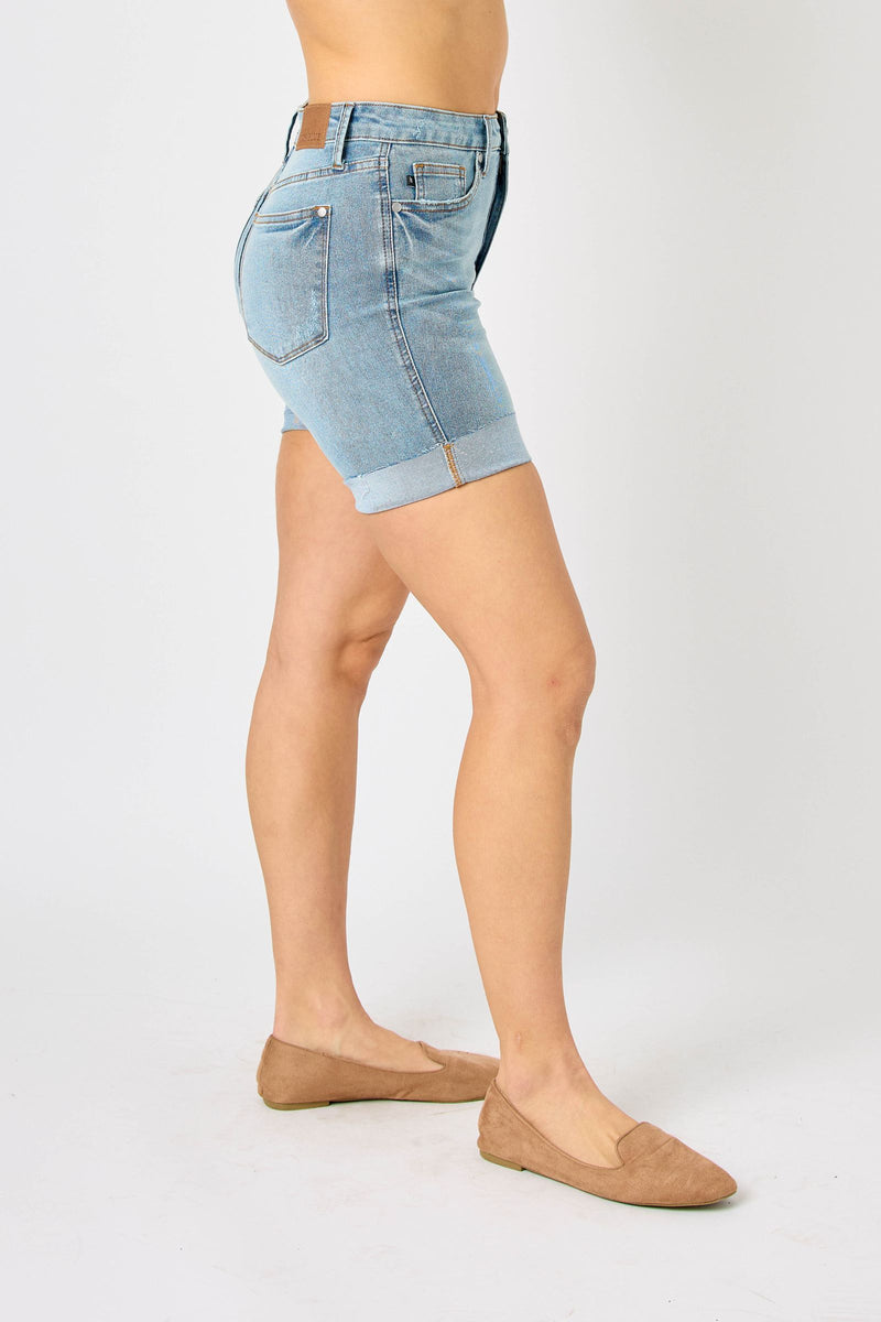 Judy Blue Mavis Cool Denim Shorts