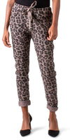 Cheetah Tie-Waist Pant
