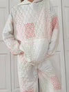 Sunkissed Coconut - Quilted Pastel Hoodie