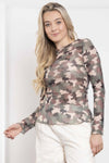 Camo Mesh Top
