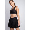 Black Tennis Skort
