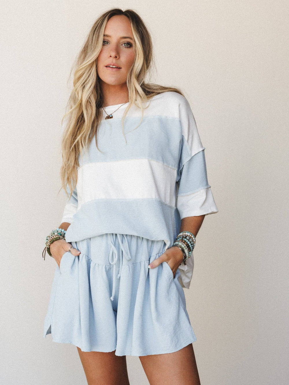 Sky Blue Ivory