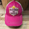 Raised on Dolly Hat Peach Pink
