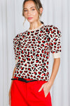 Leopard Crew Neck Sweater