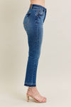 Judy Blue Jeans Medium Vintage Wash Release Hem Kick Flare 88981REG