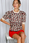 Leopard Crew Neck Sweater