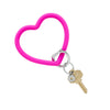 Oventure Silicone Heart Keychain - Orchid Pink