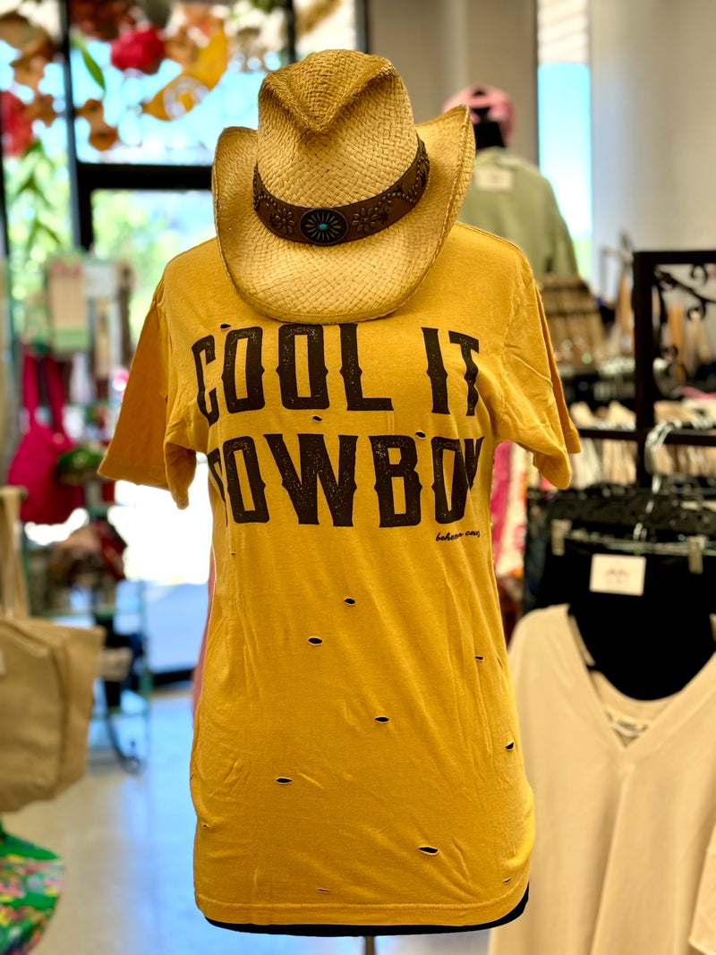 Bohemian Cowgirl Cool It Cowboy