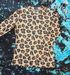 Leopard Mesh Top