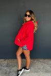 Peyton Puffer Jacket - Red