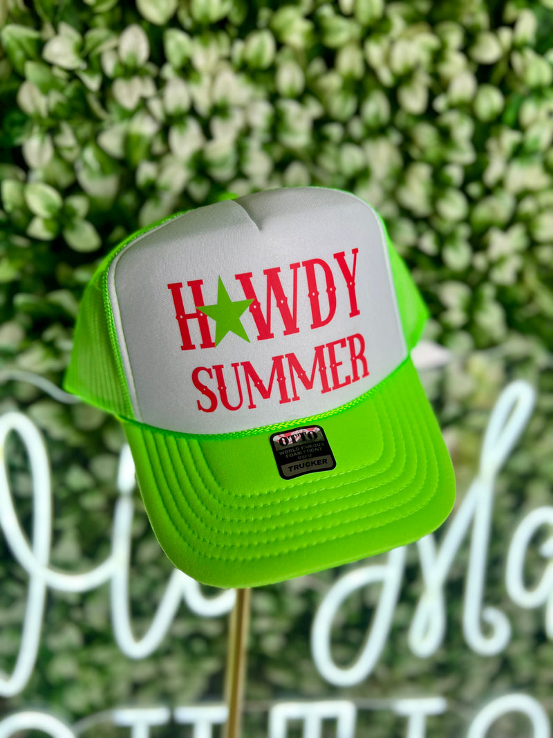 Howdy Summer Trucker Cap
