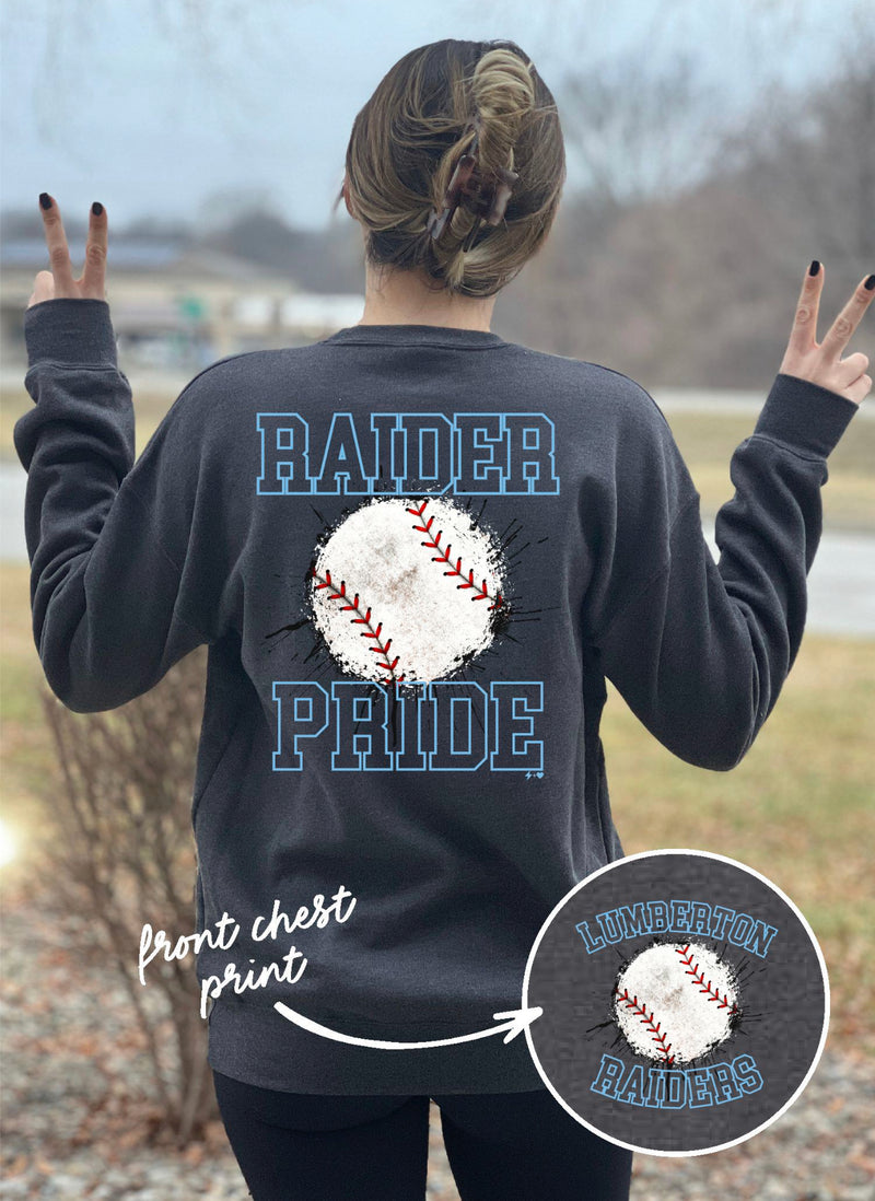 Raider Pride Baseball Sweatshirt