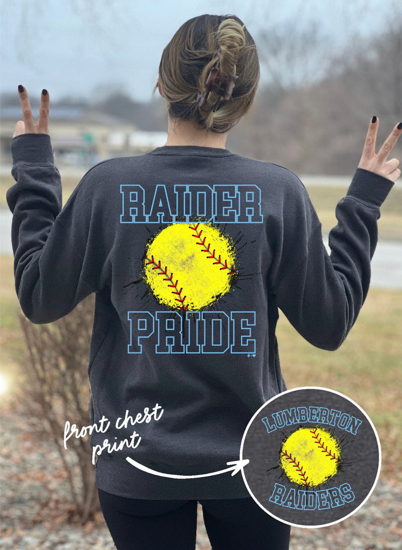 Raider Pride Softball Sweatshirt