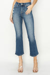 Risen High Rise Ankle Flare Jeans RDP5758 Dark