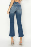 Risen High Rise Ankle Flare Jeans RDP5758 Dark