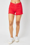 Judy Blue Raider Red Shorts