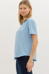 Raider Blue Classic VNeck Top