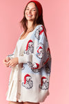 Santa Blue Cardigan