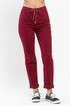 Judy Blue Burgundy Jogger 88727