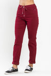 Judy Blue Burgundy Jogger 88727