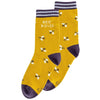 Karma Crew Socks Bee