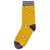 Karma Crew Socks Bee