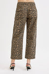 Risen Mid Rise Crop Relaxed Pants PGC21267X Camel
