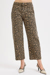 Risen Mid Rise Crop Relaxed Pants PGC21267X Camel