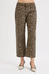 Risen Mid Rise Crop Relaxed Pants PGC21267X Camel