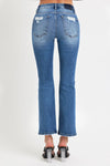 Risen Mid Rise Straight Jeans RDP5302RT DARK