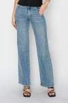 Risen Mid Rise Straight Jeans RDP5324 MEDIUM