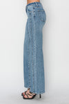 Risen Mid Rise Straight Jeans RDP5324 MEDIUM