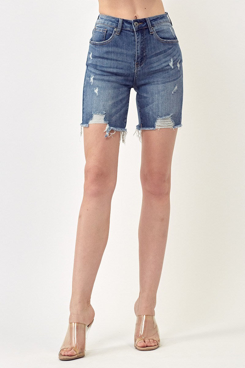 Risen Everly Button Fly Shorts