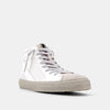 SHUSHOP Rooney Off White Snake Sneakers