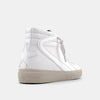 SHUSHOP Rooney Off White Snake Sneakers