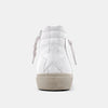 SHUSHOP Rooney Off White Snake Sneakers