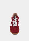 ShuShop Stevie Wine Suede Sneaker