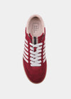 ShuShop Stevie Wine Suede Sneaker