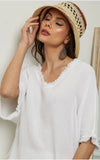 Linen & Cotton Blouse
