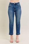 Judy Blue Jeans Medium Vintage Wash Release Hem Kick Flare 88981REG