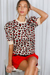 Leopard Crew Neck Sweater